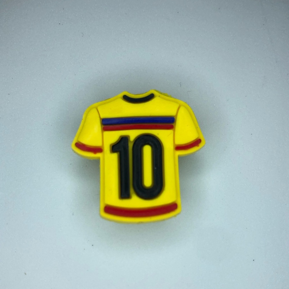 10/$13 Soccer Jersey Shoe Charm/Jibbitz